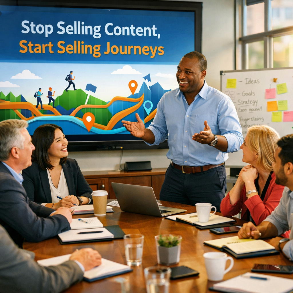 Stop Selling Content, Start Selling Journeys