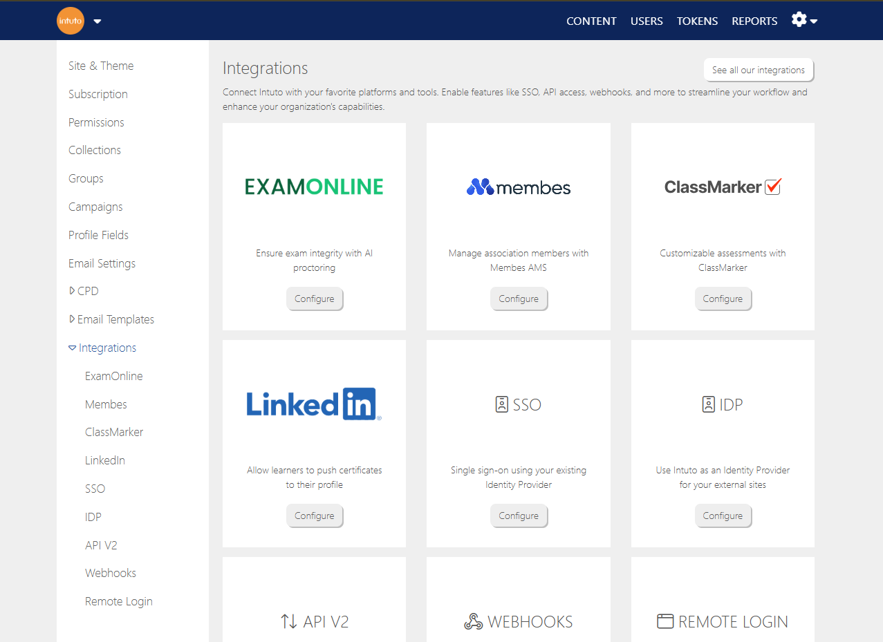 Integrations